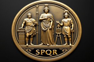 ROMA (SPQR) Coin